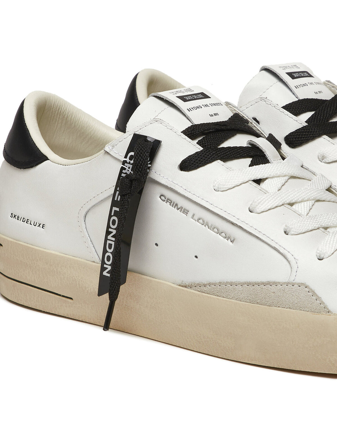 CRIME LONDON  Sneakers Sk8 Black Contrast Uomo |  JEK PIT