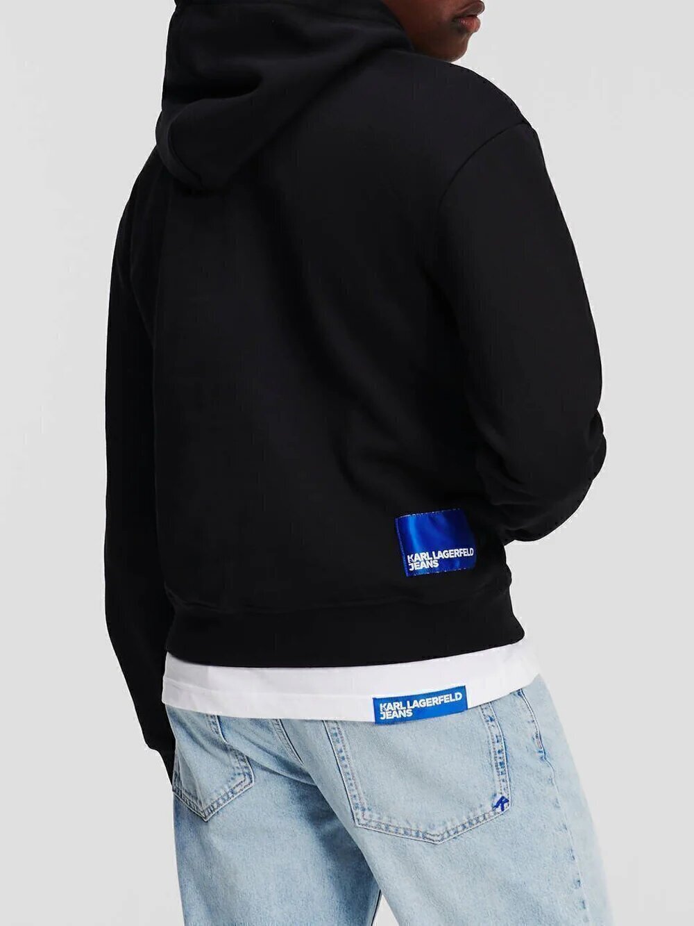 KARL LAGERFELD  Felpa Cappuccio Logo Centr. Pc Uomo |  JEK PIT