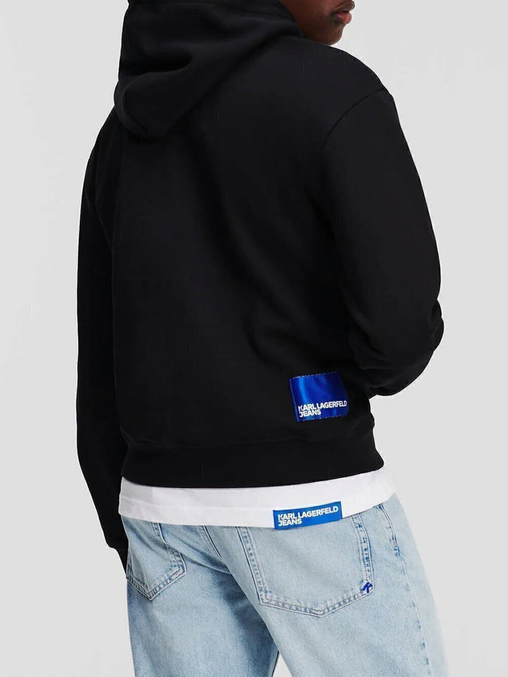 KARL LAGERFELD  Felpa Cappuccio Logo Centr. Pc Uomo |  JEK PIT