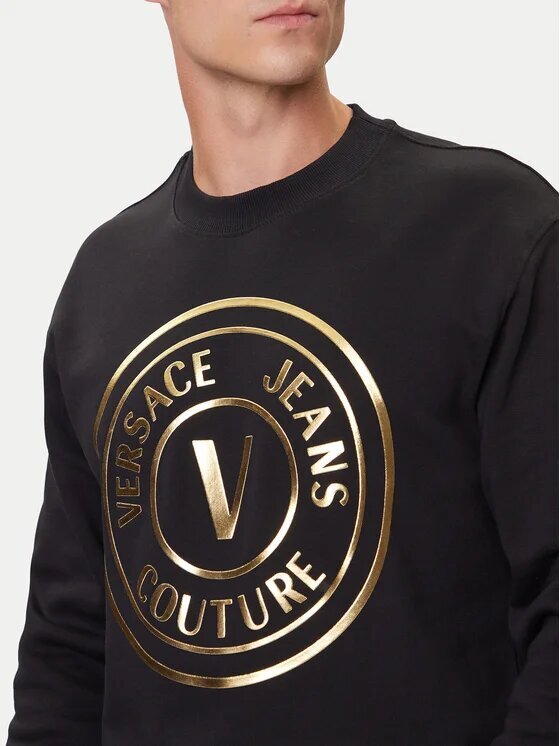 VERSACE JEANS  Felpa v-Emblem Big Foild Uomo |  JEK PIT