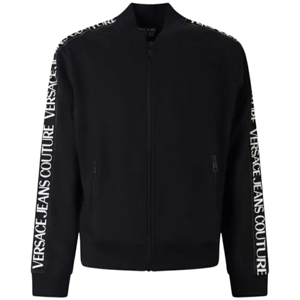 VERSACE JEANS  Felpa Con Zip Cotton Fleece Uomo |  JEK PIT