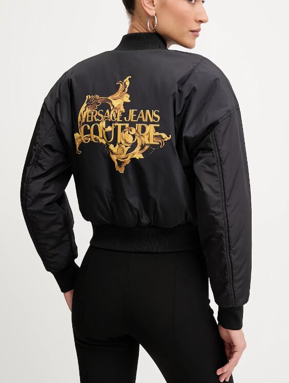 VERSACE JEANS  Bomber Reversibile Baroque Print Donna |  JEK PIT