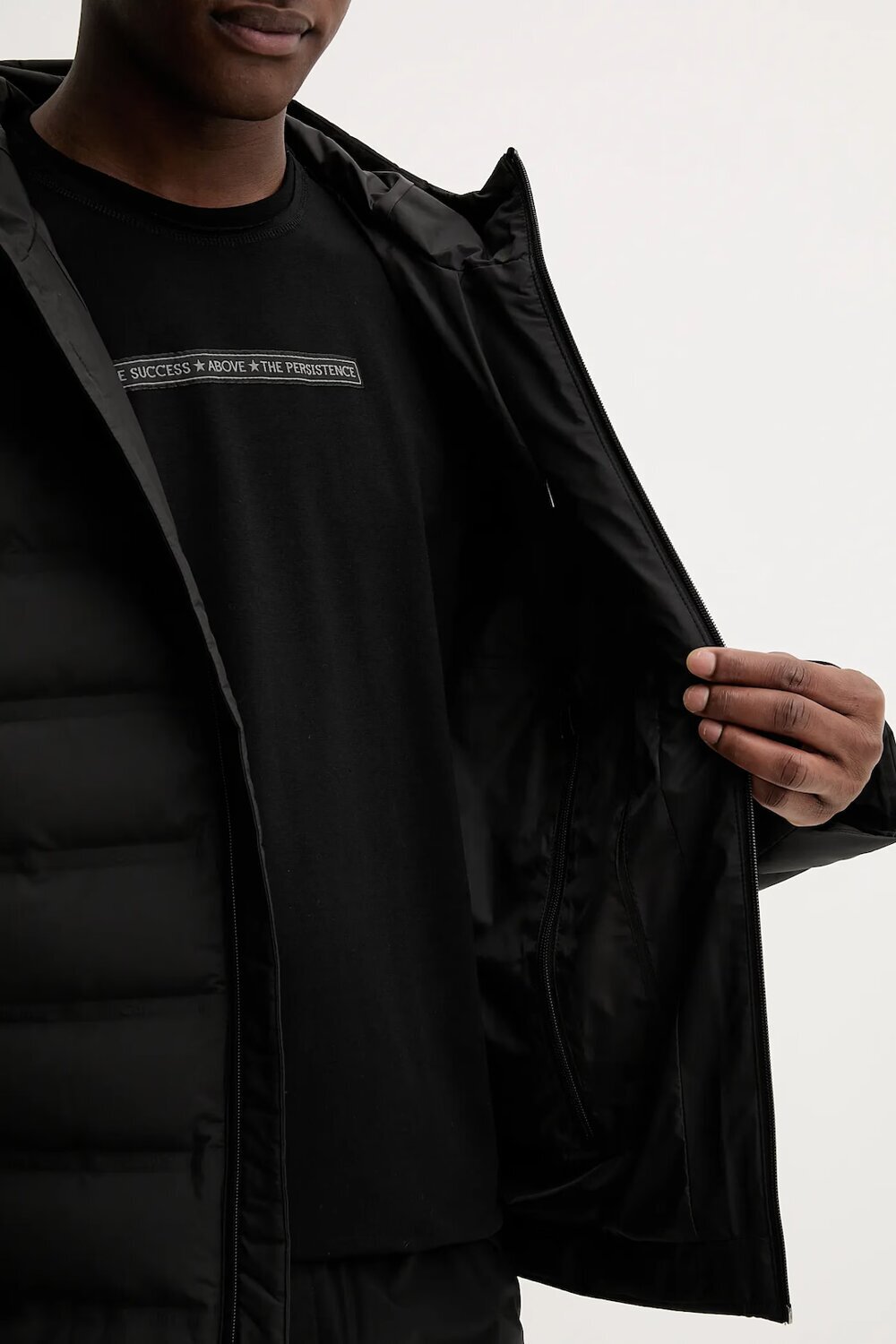 CALVIN KLEIN  Bomber Embossed Logo Quilte Uomo |  JEK PIT