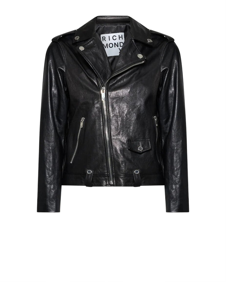 JOHN RICHMOND X  Giubbino In Vera Pelle Uomo |  JEK PIT