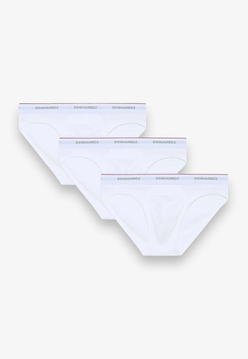 DSQUARED2  Slip 3-Pack Brief Logo Su Elastico Uomo |  JEK PIT