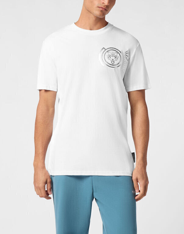 PLEIN SPORT  t-Shirt Round Neck Logo Tiger Uomo |  JEK PIT