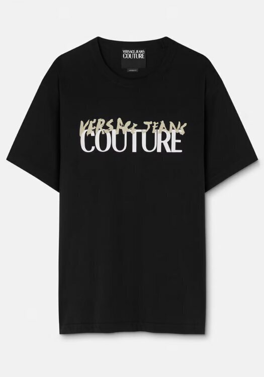 VERSACE JEANS  t-Shirt Con Stampa e Signature Uomo |  JEK PIT