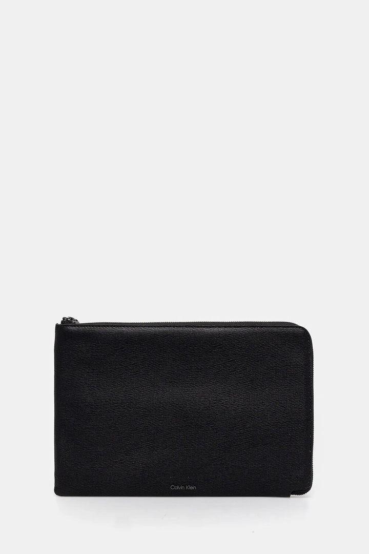 CALVIN KLEIN  Saffiano Zip Pouch Uomo |  JEK PIT