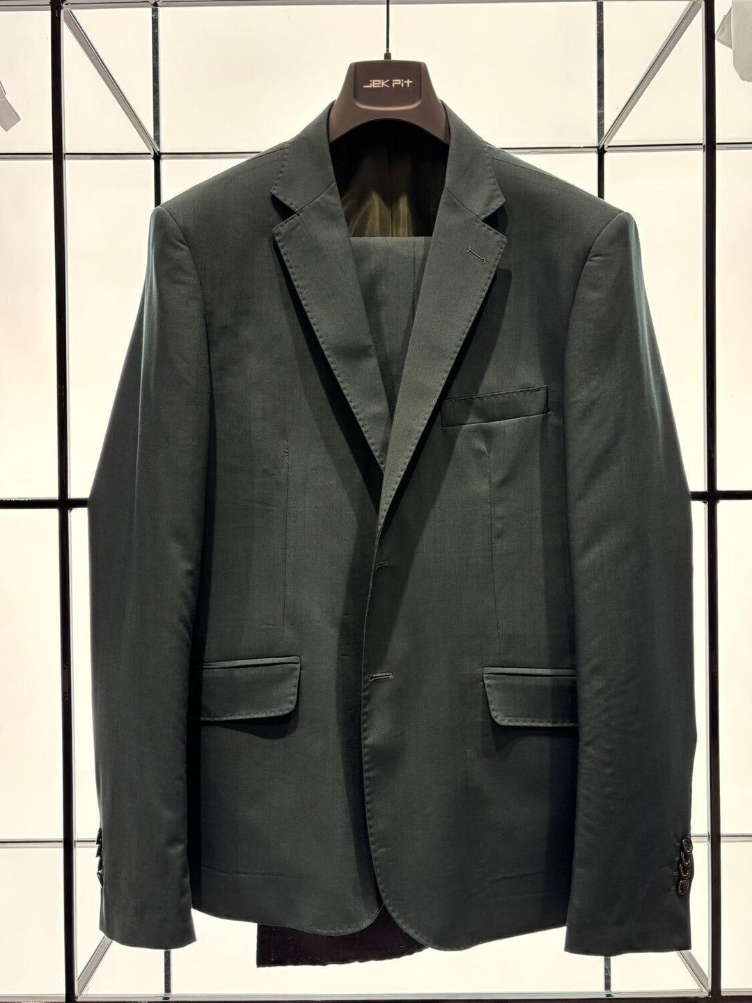 PASQUALE LANGELLA  Abito Basic Frescolana Uomo |  JEK PIT