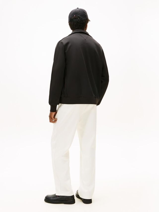 TOMMY HILFIGER  Felpa Con Zip Con Logo In Corsivo Uomo |  JEK PIT