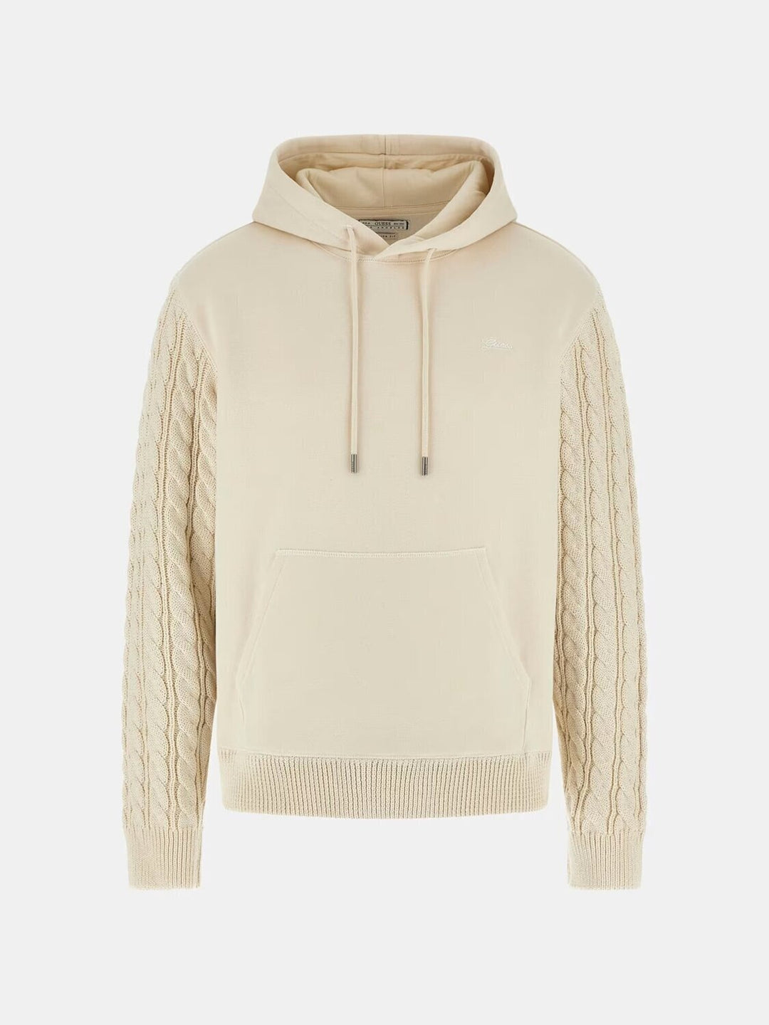 GUESS  Felpa Con Cappuccio Misto Maglia Uomo |  JEK PIT