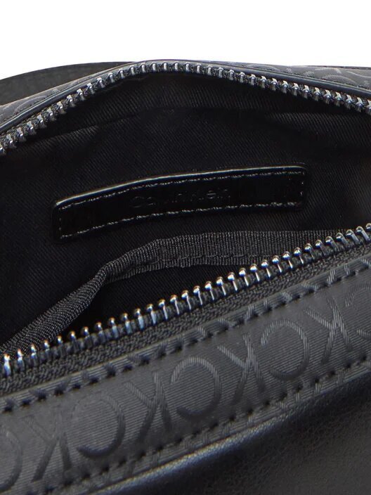 CALVIN KLEIN  Borsello Reporter Mono Logo Allover Uomo |  JEK PIT