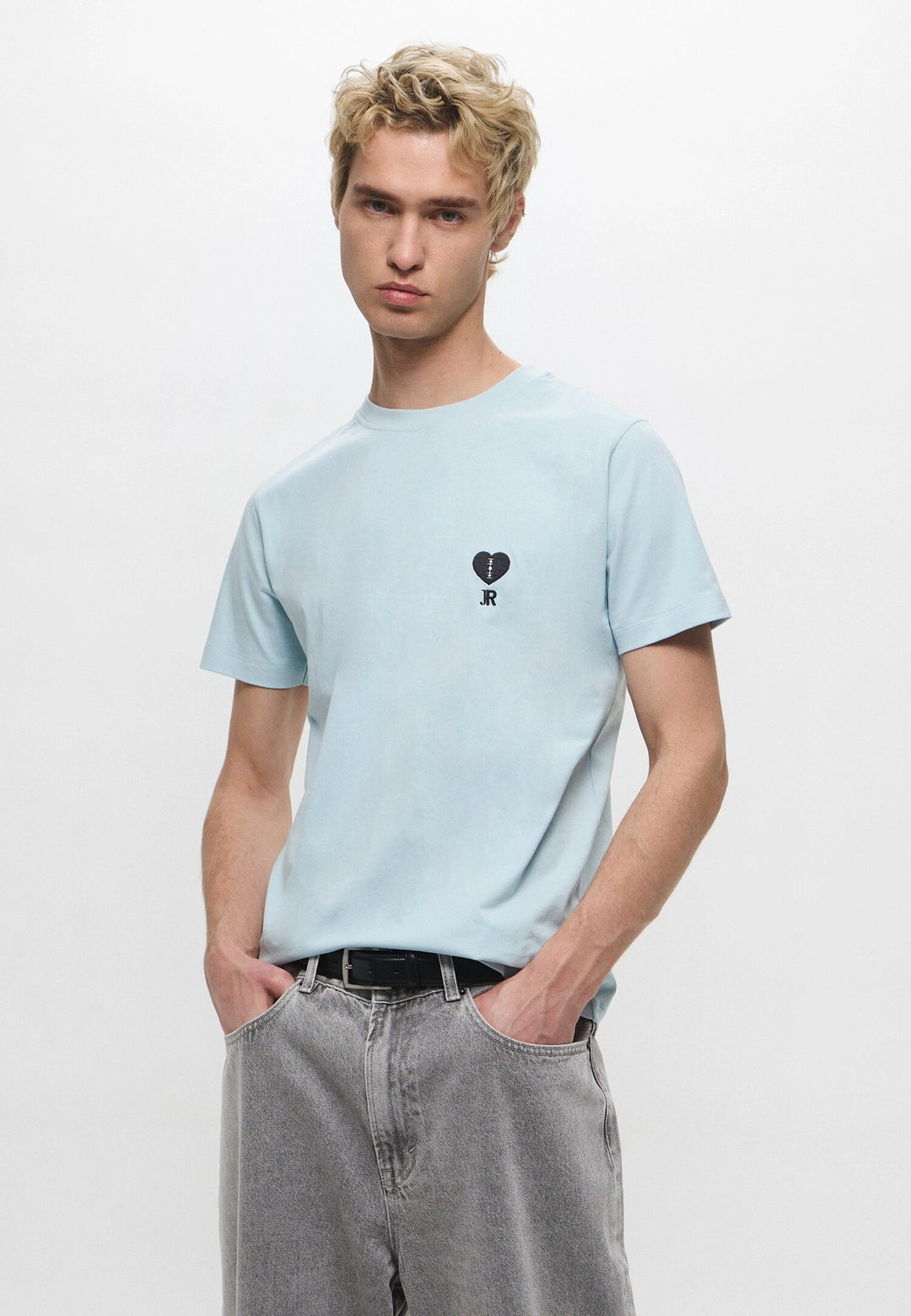 JOHN RICHMOND  t-Shirt Cuore Con Logo Pc Uomo |  JEK PIT
