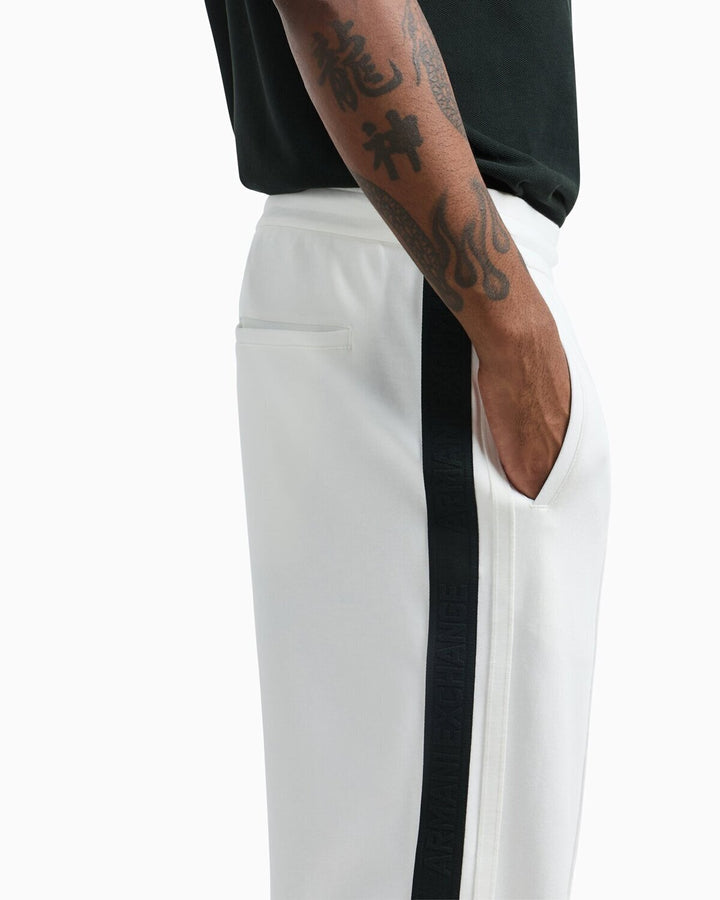 ARMANI EXCHANGE  Pantalone In Felpa Logo Banda Later. Uomo |  JEK PIT