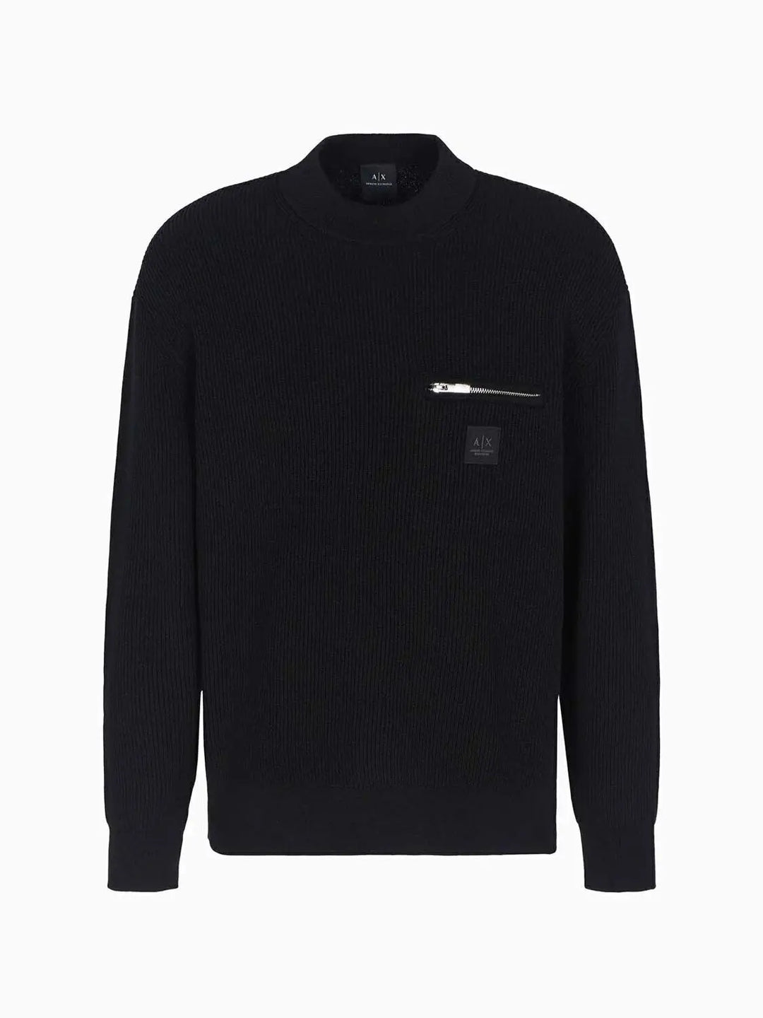 ARMANI EXCHANGE  Maglione a Costina Taschino Zip Uomo |  JEK PIT