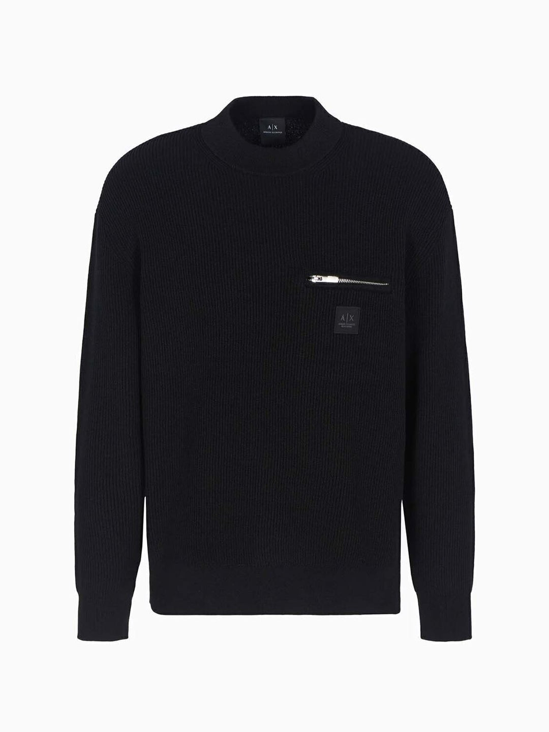 ARMANI EXCHANGE  Maglione a Costina Taschino Zip Uomo |  JEK PIT