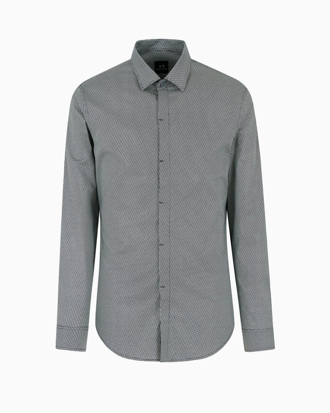 ARMANI EXCHANGE  Camicia Logo Circle Allover Uomo |  JEK PIT