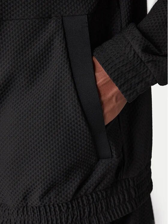 EMPORIO ARMANI EA7  Felpa Con Zip e Logo Dorato Uomo |  JEK PIT