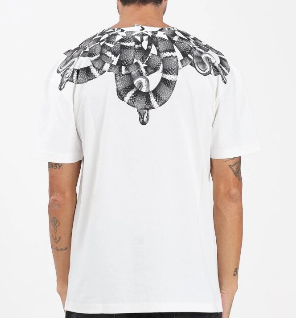 COUNTY OF MILAN - BURLON  t-Shirt Jersey Logo Snake Grande Uomo |  JEK PIT