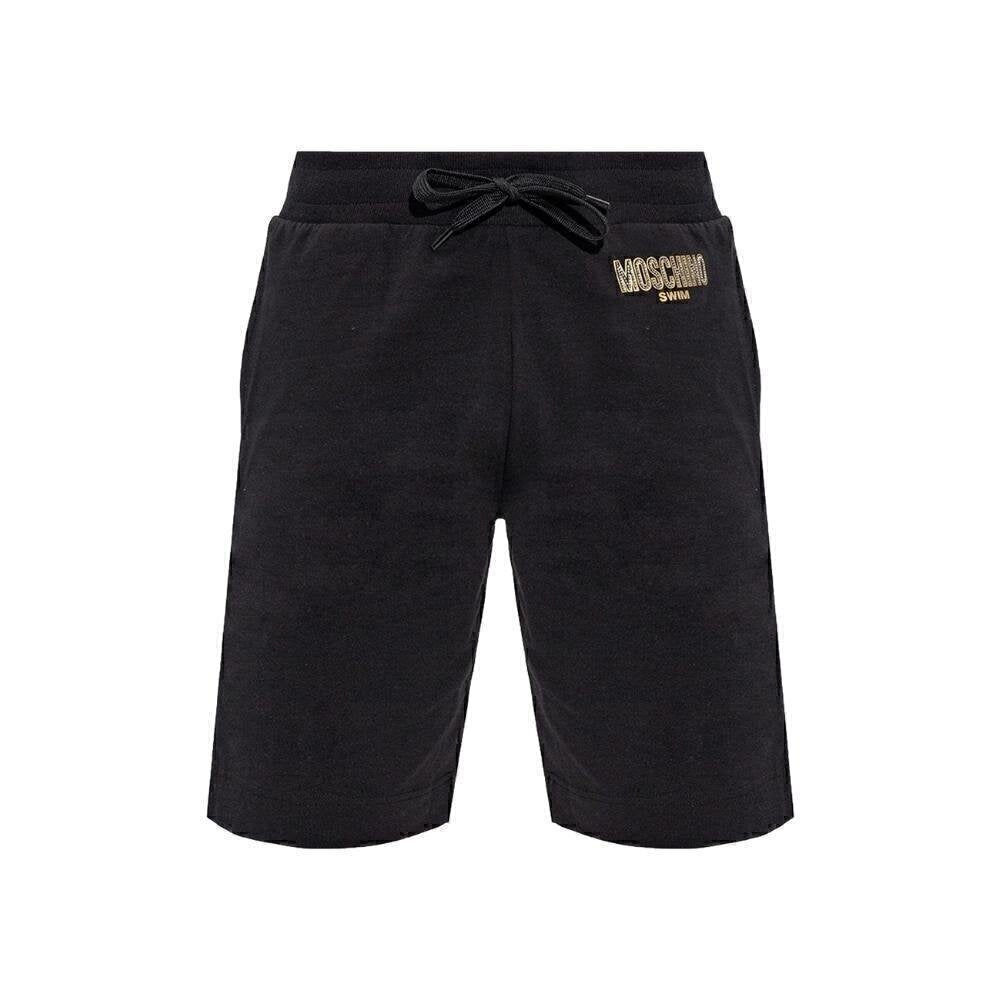MOSCHINO  Bermuda Logo Brill Gold Uomo |  JEK PIT