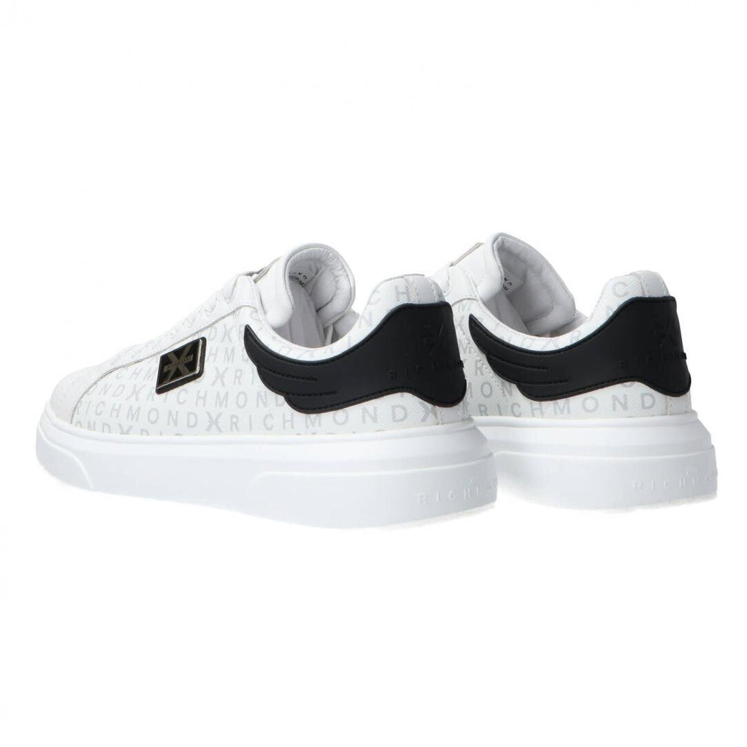 JOHN RICHMOND X  Sneakers Leather Allover Con Placca Uomo |  JEK PIT