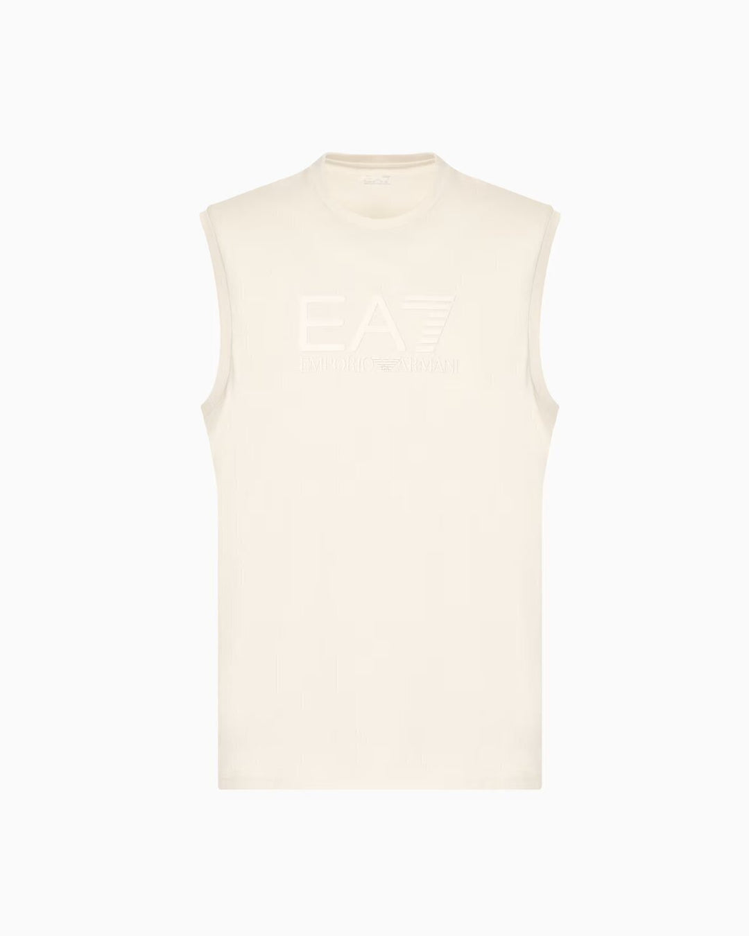 EMPORIO ARMANI EA7  Canotta Train Logo Gommato Su Tinta Uomo |  JEK PIT