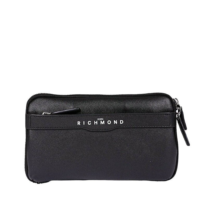 JOHN RICHMOND  Pochette Tripla Zip Logo Pc Uomo |  JEK PIT