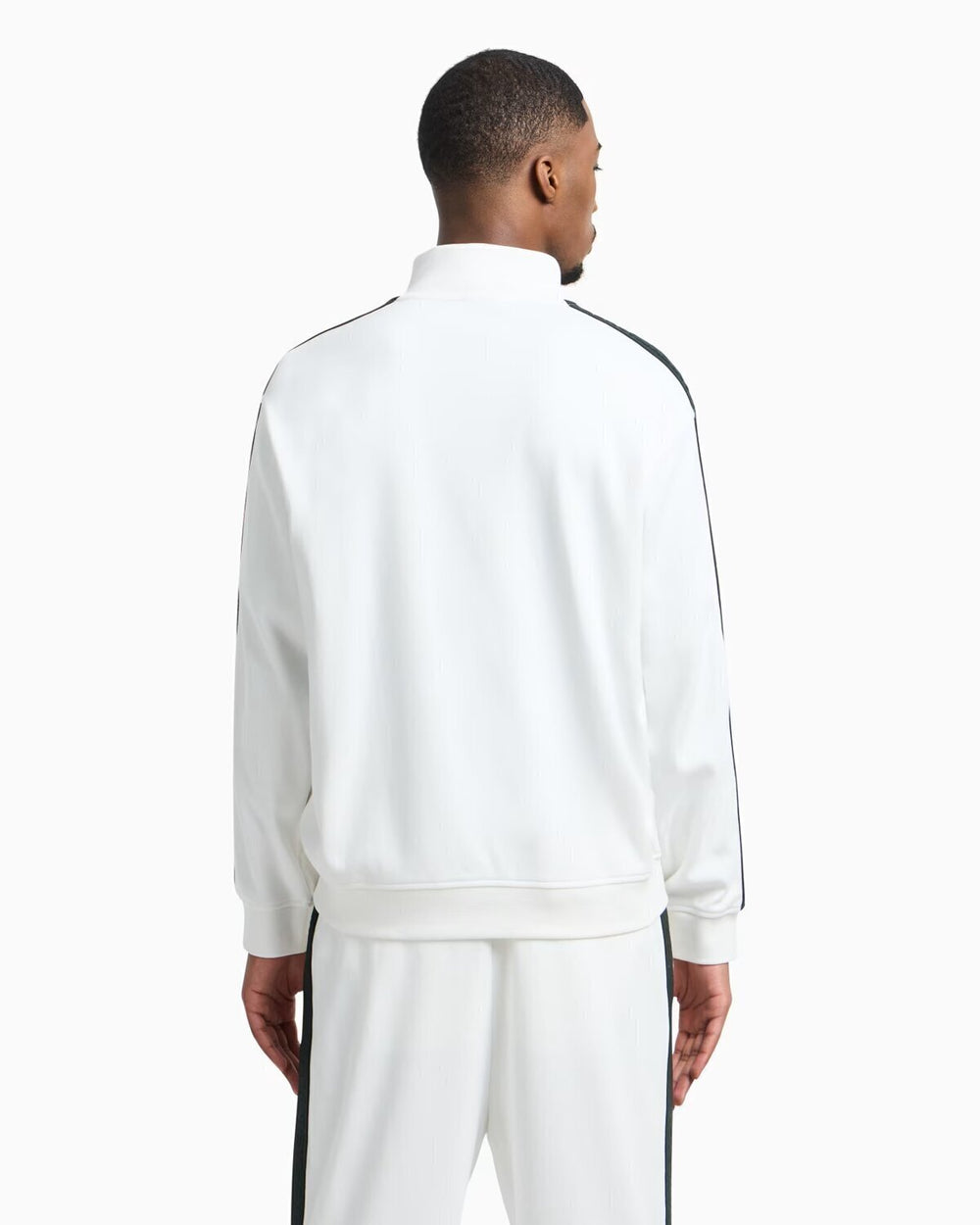 ARMANI EXCHANGE  Felpa Zip Logo Su Banda Later. Gr Uomo |  JEK PIT