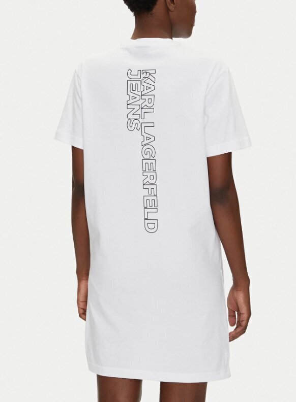 KARL LAGERFELD  Vestito Logo Tee Dress Fronte-Retro Donna |  JEK PIT