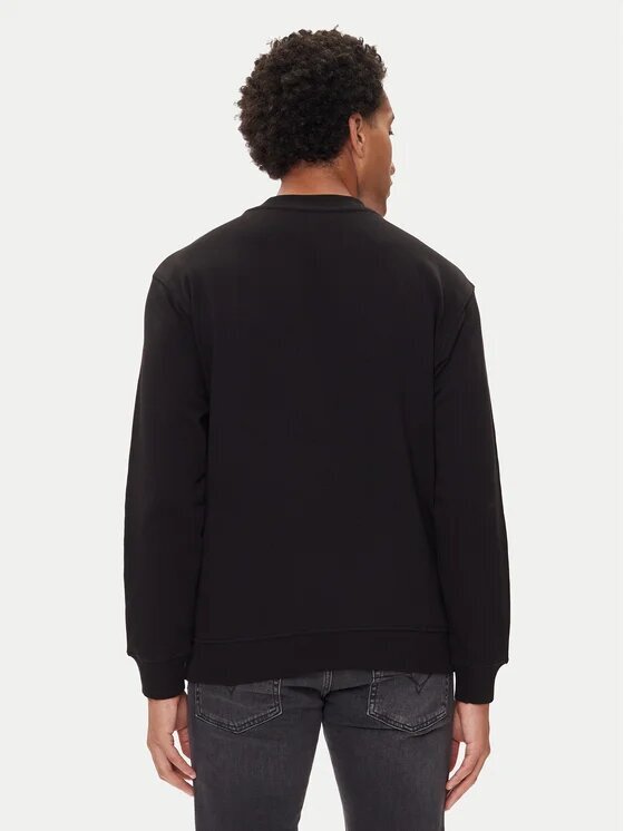 VERSACE JEANS  Felpa Cotton Fleece Con Pacht Uomo |  JEK PIT