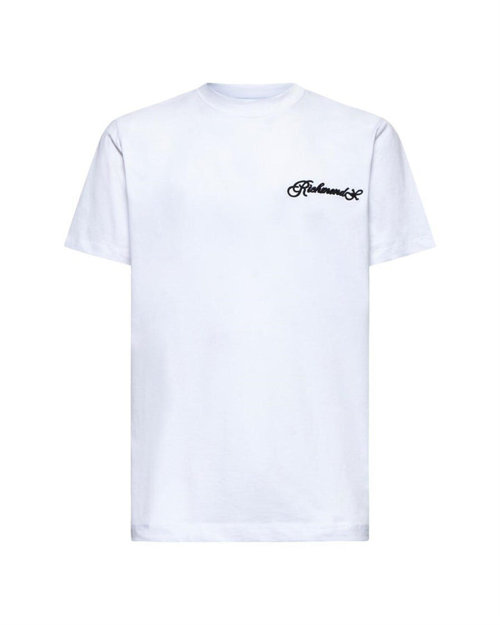 JOHN RICHMOND X  t-Shirt Logo Ricamato Grande Uomo |  JEK PIT