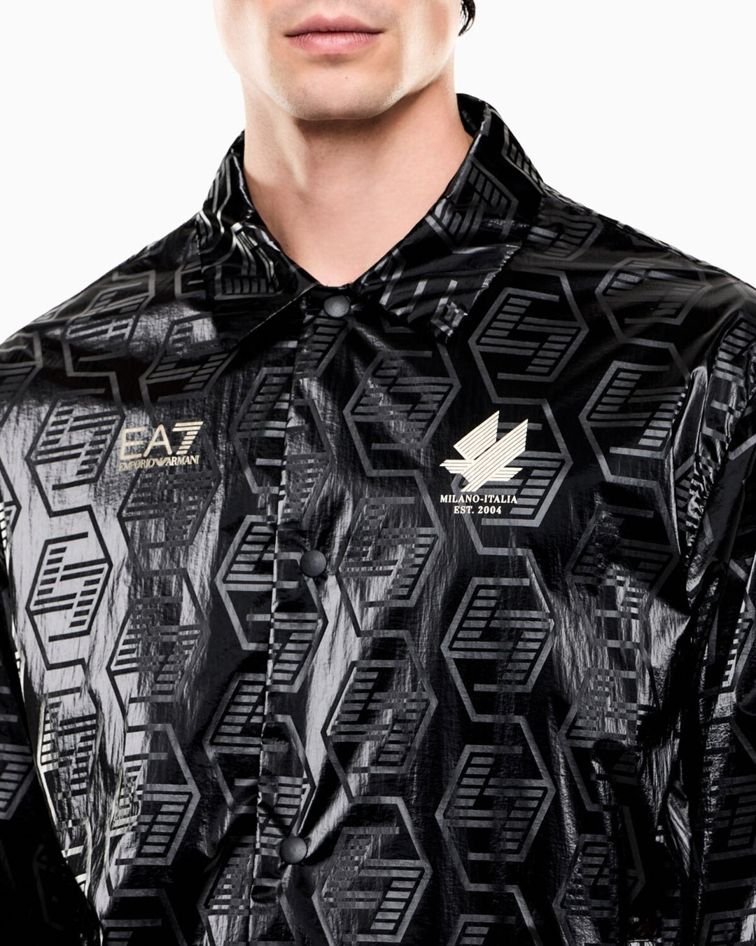 EMPORIO ARMANI EA7  Giubbino Allover Uomo |  JEK PIT