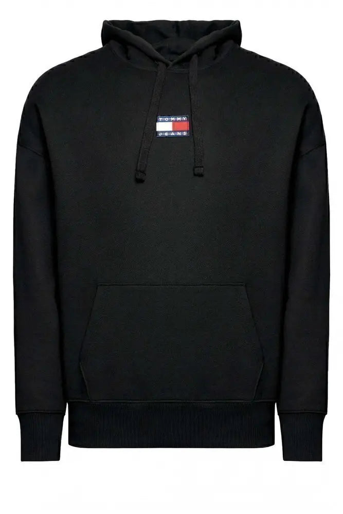 TOMMY JEANS  Felpa Con Cappuccio Patch Centrale Uomo |  JEK PIT