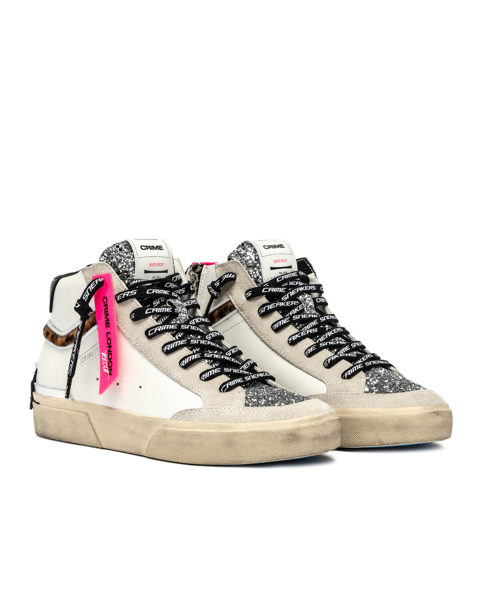 CRIME LONDON  Sneakers Sk8 Recut High Donna |  JEK PIT
