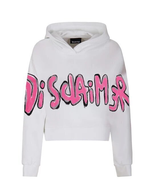 DISCLAIMER  Felpa Cappuccio Logo Spray Gr Donna |  JEK PIT