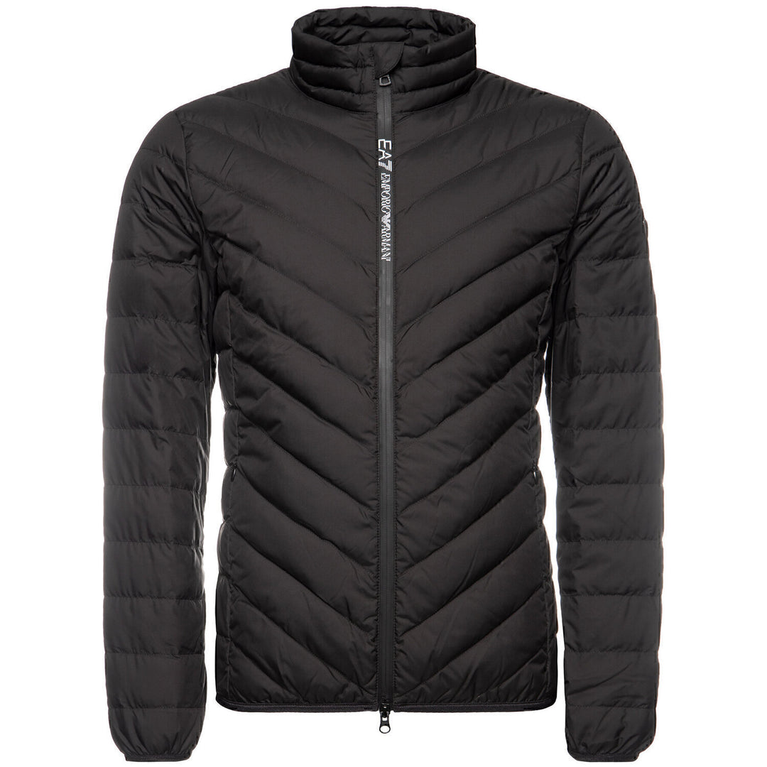 EMPORIO ARMANI EA7  Piumino Trapuntato Logo Cerniera Uomo |  JEK PIT