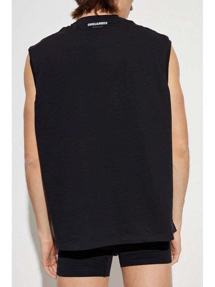 DSQUARED2 Canotta Round Neck - t Basic Uomo - JEK PIT