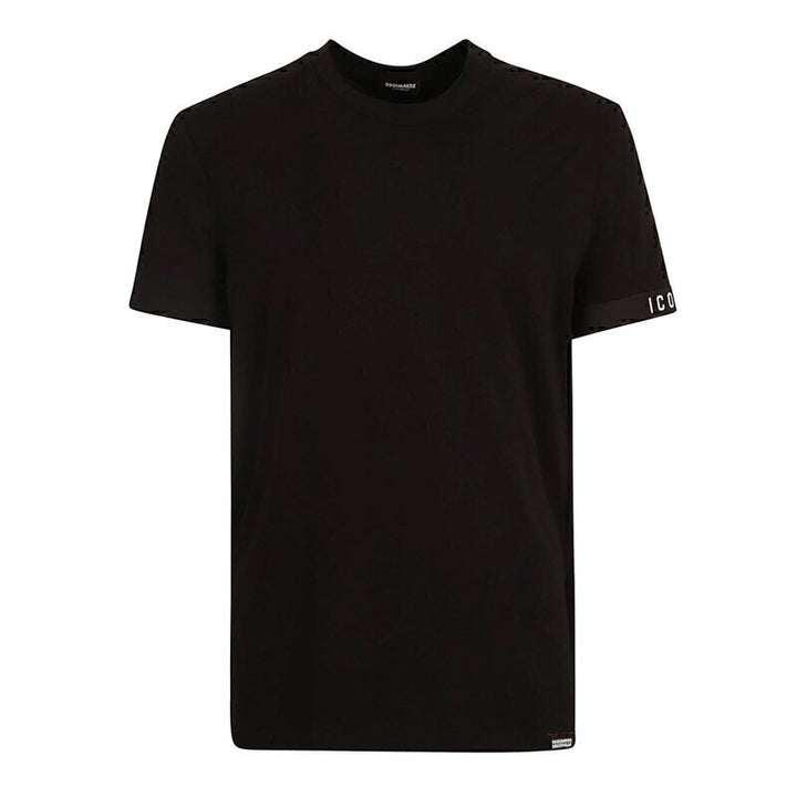 DSQUARED2 Maglia Appl. Manica Round Neck Uomo - JEK PIT