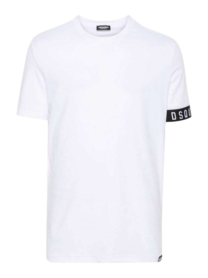 DSQUARED2 t - Shirt Basic Logo Manica Uomo - JEK PIT
