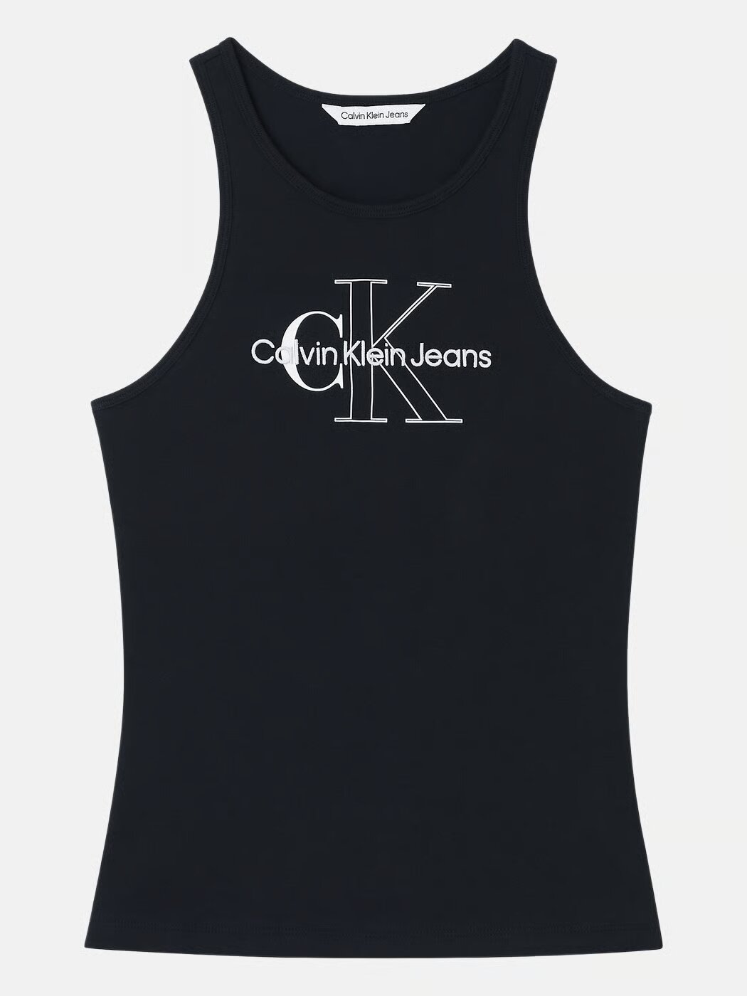 CALVIN KLEIN  Canotta Doppio Logo Ricamato Donna |  JEK PIT