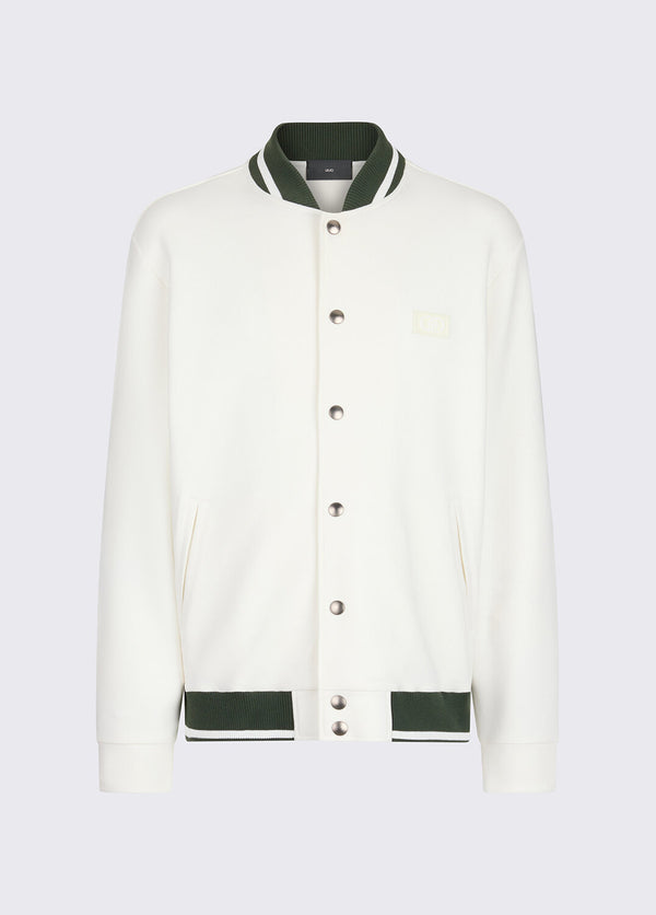 Felpa con bottoni LIU-JO in stile collage, giacca casual con dettagli colorati e bottoni frontali, moda giovane e trendy