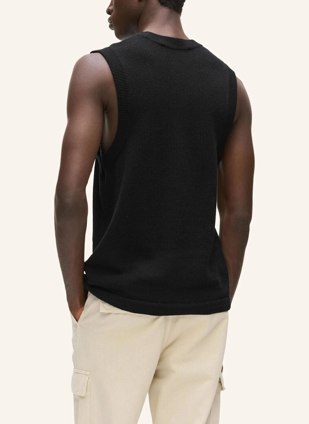 KARL LAGERFELD | Maglia Smanicata Con Logo In Basso Uomo - Jek Pit