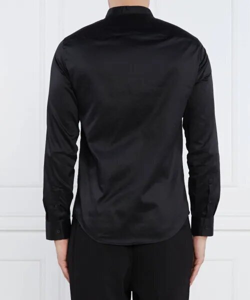 ARMANI EXCHANGE  Camicia Con Collo Coreano Ricamo Uomo |  JEK PIT