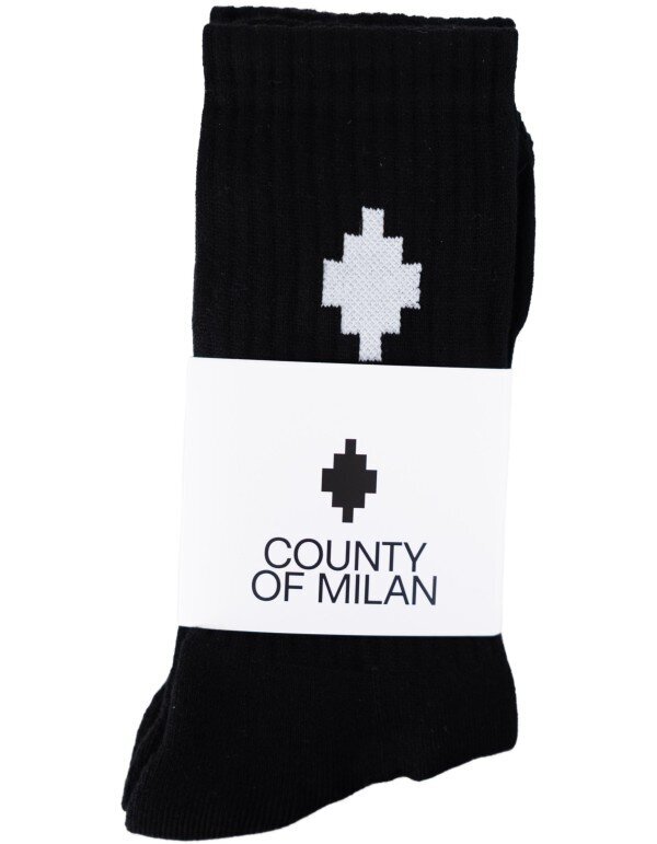 COUNTY OF MILAN - BURLON  Calzini Con Logo Uomo |  JEK PIT