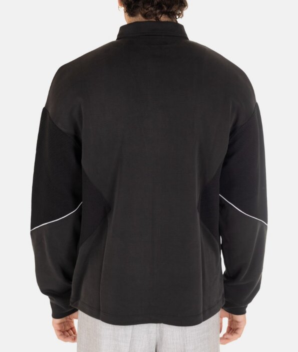 GAELLE  Polo Boxy Patch Manica Lunga Uomo |  JEK PIT