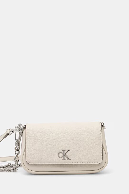 CALVIN KLEIN  Borsa Pelle Minimal M. Shoulder Donna |  JEK PIT