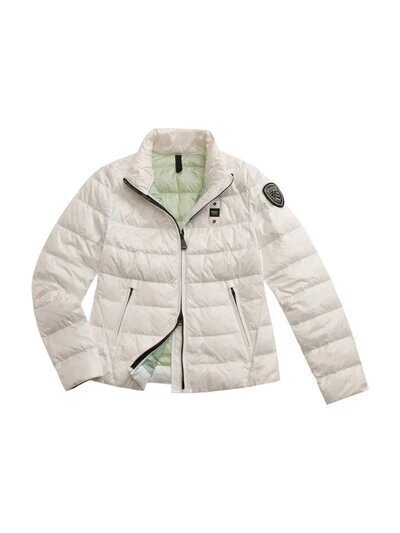 BLAUER  Piumino Corto Logo Scudo Brillantini Donna |  JEK PIT
