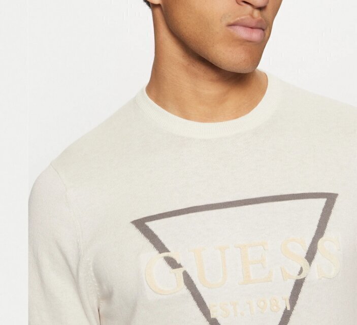 GUESS  Maglione Logo Triangolo Rilievo Uomo |  JEK PIT