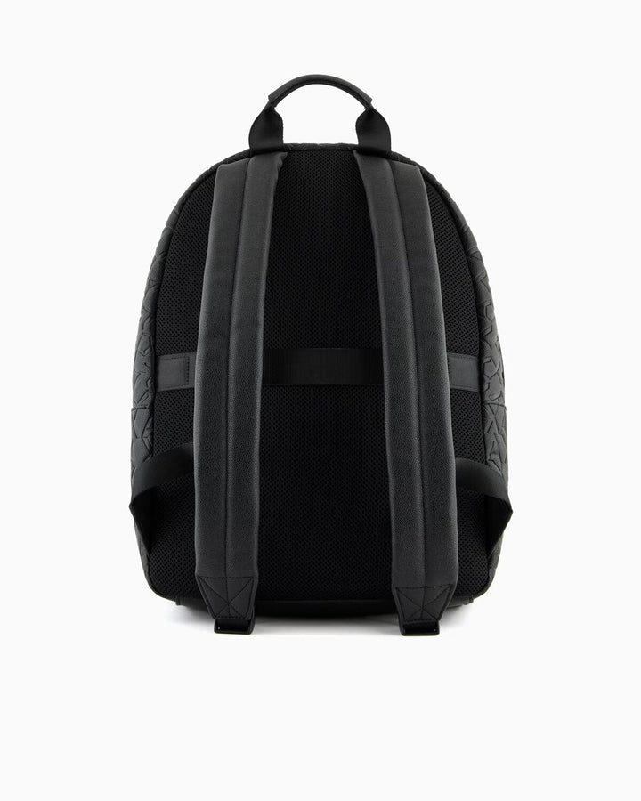 Zaino Pelle Liam Backp. Logo Allover ARMANI EXCHANGE | JEK PIT