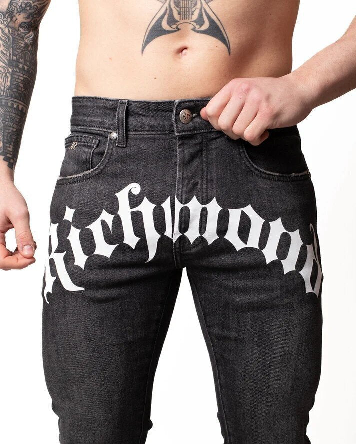 JOHN RICHMOND  Jeans Taper Front Gothic Uomo |  JEK PIT
